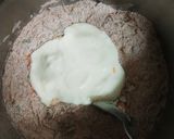 A picture of step 2 of Ragi Savoury Waffle.