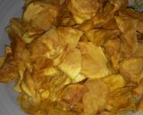 A picture of step 3 of Sweet potato chips.