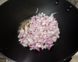 A picture of step 2 of Kundru Bharta.