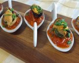 Foto del paso 3 de la receta Cucharillas de pisto y mejillones
