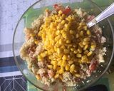 Une image de l'étape 3 de Salade de couscous Mamounette.
