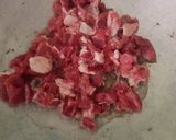 Gambar langkah 3 resipi Daging goreng berlado.