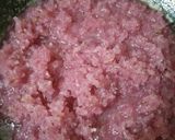 A picture of step 2 of Coconut beetroot laddoo.