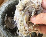 Gambar langkah 2 resipi Telur masak lemak putih.