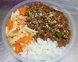 Foto langkah ke 4 dari resep Rice Bowl Beef Barbeque.