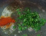 A picture of step 4 of Paneer makhani.