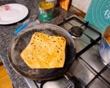 Indiai,karom magos lepénykenyér (Ajwain Wali Pratha) recept fázis 6 fotója