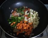 A picture of step 3 of Kaang Biryani.
