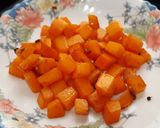 Foto del paso 2 de la receta: Arroz integral negro con calabaza