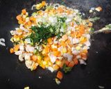 Foto langkah ke 2 dari resep 784. Orak arik ayam sayur saos tiram untuk isian roti atau bakpao.