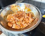 Φωτογραφία βήματος 1 της συνταγής Σουβλάκι bbq κοτομπέικον τραγανό