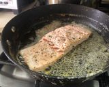 Foto del paso 8 de la receta: Salmón Sobre una cama de Fettuccine Alfredo al estilo Sonorense