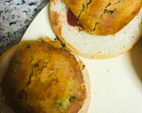 A picture of step 7 of Shami kabab burger.