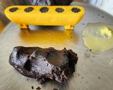 A picture of step 4 of Oreo Biscuit Chocolate Modak.