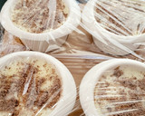 Foto del paso 4 de la receta: Pastelitos de limón y barquillos con bebida de avena