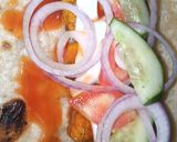 A picture of step 3 of Boti roll paratha😋بوٹی رول پراٹھا😋.