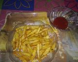 करारे फ्रेंच फ्राइज़ (karare french fries recipe in Hindi) रेसिपी चरण 6 फोटो