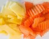 Hình bước làm 3 của món Thịt 3 chỉ Kho vàng, đỏ tại Nhật