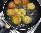 A picture of step 3 of Brocolli tikki.