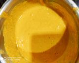 A picture of step 3 of Khaman dhokla.