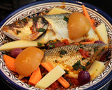 Foto del paso 4 de la receta: Tajine de pescado. Guiso marroquí de pescado con verduras