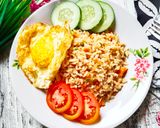 Foto langkah ke 4 dari resep Nasi Goreng Daging Cincang.