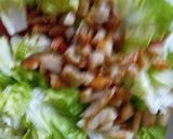 Cézár saláta recept fázis 3 fotója