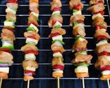 A picture of step 4 of Chicken skewers.