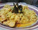 Foto del paso 20 de la receta: Arroz con pollo y mejillones