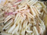 معكرونة بكريمة الطبخ