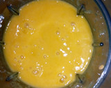 A picture of step 5 of Mango-Banana juice with Thorn Melon trace.