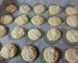 Dupla sajtos hajtogatott pogácsa / Doppelkäsig Pogatschen recept fázis 7 fotója