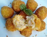 Foto langkah ke 3 dari resep 135. Arancini Nasi Sisa Kemarin (Italian Rice Ball).