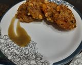 A picture of step 6 of Sabudana vada.