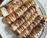 صورة لخطوة 6 من وصفة كريب نوتيلا بطريقة سهلة ولذيذة 😋