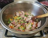 Foto del paso 1 de la receta Sopa de armuelle con carne y patatas