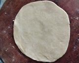A picture of step 1 of Cheesy roti.