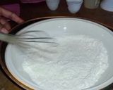 A picture of step 2 of Pizza dough without yeast🍕.