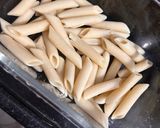 A picture of step 3 of Veg Pasta lasagna.
