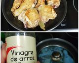Foto del paso 4 de la receta: "Pollo al Japónjillo" con Mirin y hojas frescas de Limón