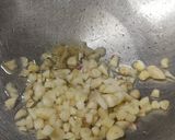 A picture of step 4 of Cabbage Manchurian.