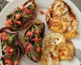 Foto del paso 6 de la receta: Tapas de aguacate y huevos volteados