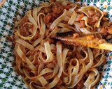 Foto del paso 6 de la receta: Tagliatelle en salsa boloñesa con soja texturizada