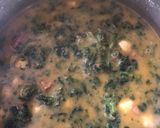 Foto del paso 9 de la receta Receta de garbanzos con espinacas y jamón