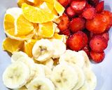 Une image de l'étape 1 de Salade de fruits d'hiver.