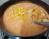 A picture of step 7 of Paneer & Corn 🌽Curry.
