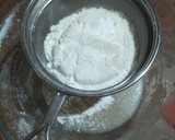 A picture of step 4 of Eggless Marble Cake.