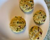 A picture of step 3 of Oats & Moong daal Tikki.