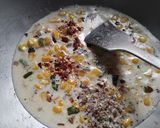 A picture of step 4 of Corn Sandwich.