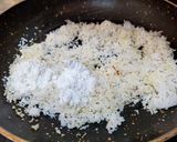 A picture of step 2 of Chotu nariyal ladoos (mini coconut Ladoo).